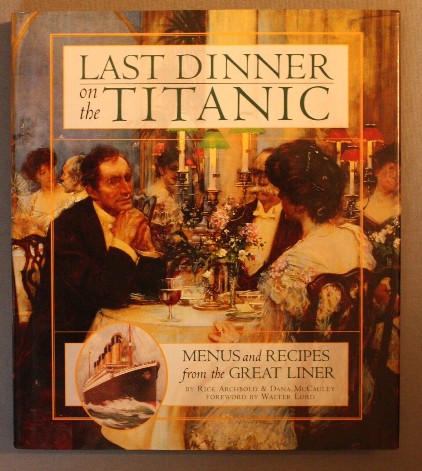 Liner　AS　Archbold,　the　and　from　recipes　–　Menues　TITANIC　Rick:　DINNER　THE　ON　LAST　Antikvarius　Great　–